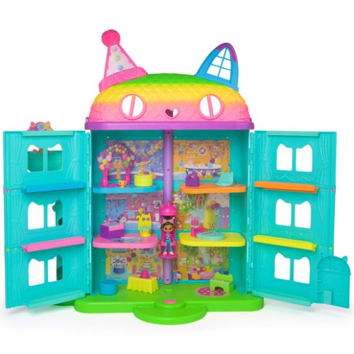 Gabby’s Dollhouse Rainbow Celebration Dollhouse Playset