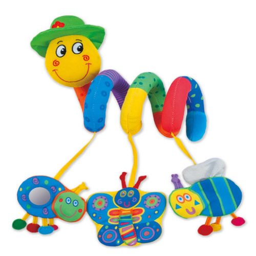 Galt Wiggly Worm Sensory Pram and Cot Toy