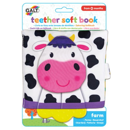 Galt Teether Soft Book – Farm