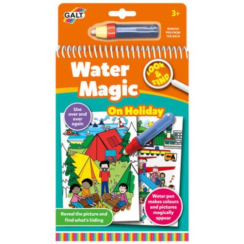 Galt Water Magic Look and Find On Holiday Book