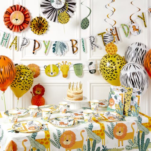 Get Wild Mega Party Kit – 115 Pieces