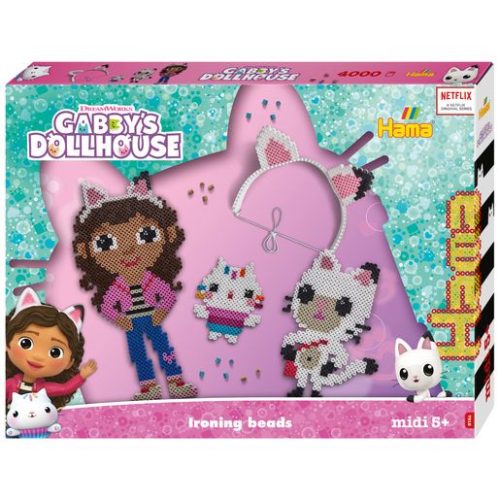 Hama Beads Gabby’s Dollhouse Ironing Beads Craft Kit