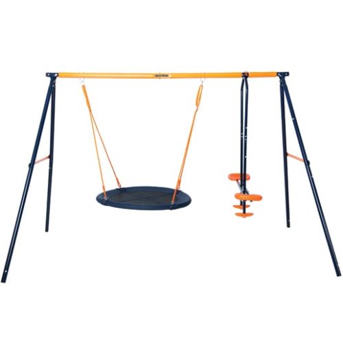 Hedstrom Nebula Multi-play Swing Set with Nest swing and Glider