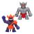 Heroes of Goo Jit Zu Stretch Strikers Blazagon Vs Corruptagon Figures