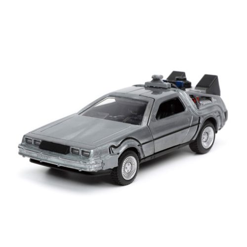 Hollywood Rides 1:32 Diecast – Back to the Future Time Machine Car (Styles Vary)