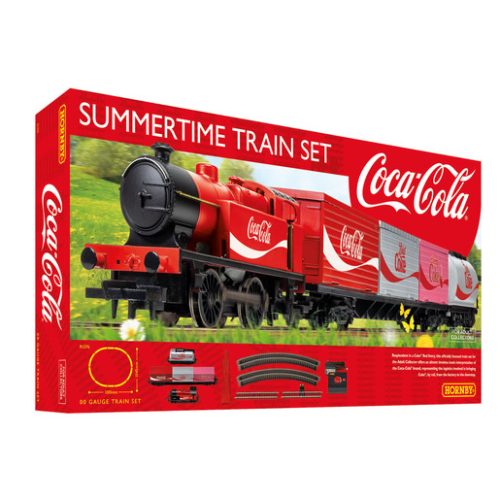 Hornby Summertime Coca-Cola Train Set