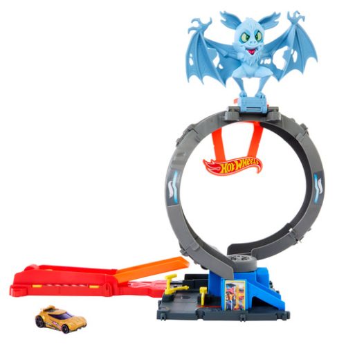 Hot Wheels City Bat Loop Attack Playset