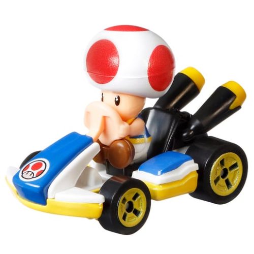 Hot Wheels Mario Kart – Toad Standard Kart 1:64 Diecast Vehicle