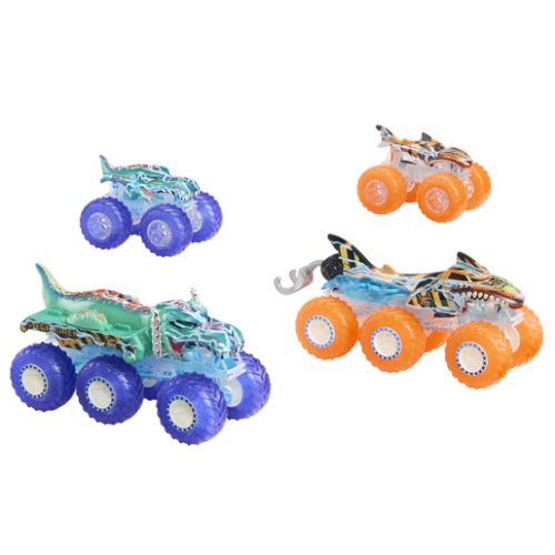 Hot Wheels Monster Trucks Big Rig and Truck Vehicle 2 Pack