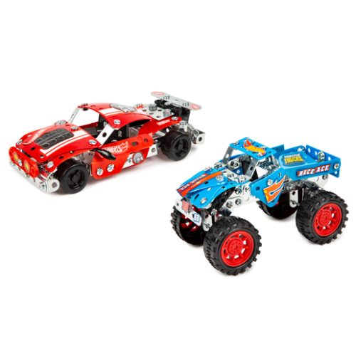 Hot Wheels Monster Trucks Build and Customise Metal Construction Vehicle (Styles Vary)