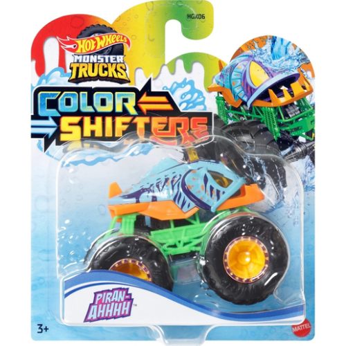 Hot Wheels Monster Trucks Colour Shifters Piran-Ahhhh Vehicle