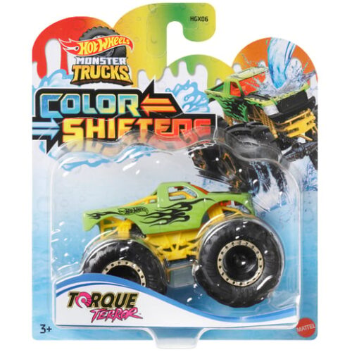 Hot Wheels Monster Trucks Colour Shifters Torque Terror Vehicle
