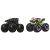Hot Wheels Monster Trucks Demolition Doubles Batman Vs The Joker Vehicle 2 Pack
