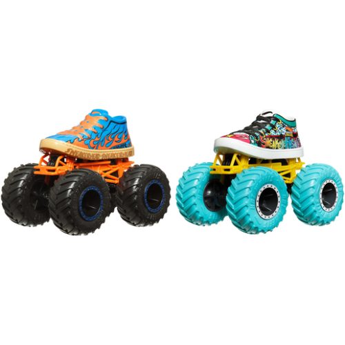 Hot Wheels Monster Trucks Demolition Doubles Sneakerhead Vehicle 2 Pack