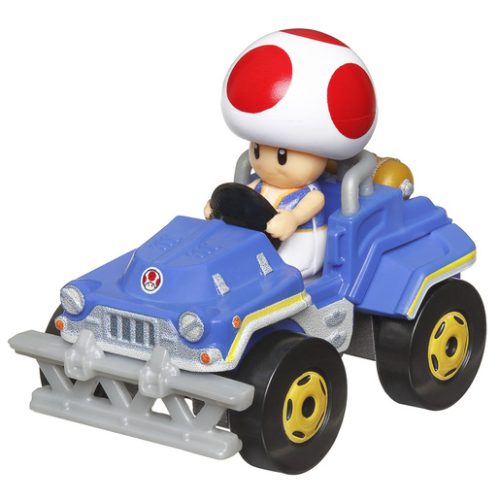 Hot Wheels The Super Mario Bros Movie – Toad 1:64 Diecast Blue Vehicle
