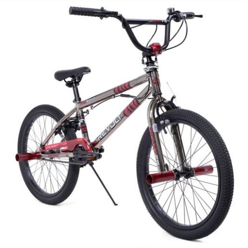 Huffy Revolt 20′ BMX Bike – Smoked Chrome
