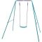 Plum Metal Single Swing Set