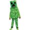 Minecraft Creeper Dress Up Costume 4-6 Years
