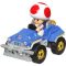 Hot Wheels The Super Mario Bros Movie – Toad 1:64 Diecast Blue Vehicle
