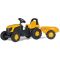 Rolly Kid JCB Ride-On Tractor & Trailer