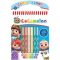 CoComelon Colour by Numbers Colouring Book