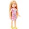 Barbie Chelsea 15cm Doll – Purple Flower Dress