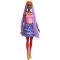 Barbie Colour Reveal Purple Glitter Hair Swaps Doll