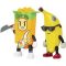 Stumble Guys 2 Pack 11cm Collectible Figures – Banana Guy and Cereal Killer