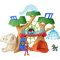 Marvel Spidey and His Amazing Friends Dino-Webs Treehouse Playset