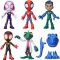 Marvel Spidey and His Amazing Friends Dino-Webs Dino Heroes and Lizard 5 Figure Pack