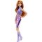Barbie Looks Red Hair with Purple Outfit Collectible Doll