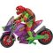 Teenage Mutant Ninja Turtles Purple Dragon Cycle Raphael Playset