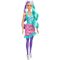 Barbie Colour Reveal Blue Glitter Hair Swaps Doll