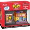Funko Bitty Pop! Towns The Simpsons Bart Vinyl Figure and Kwik-E Mart