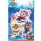 Paw Patrol Aqua Pups Bath Time Character Stickers 6 Pack