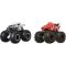 Hot Wheels Monster Trucks Demolition Doubles Bone Shaker Vehicle 2 Pack