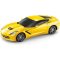 Friction Powered Yellow Corvette C7 Car