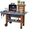 Smoby Garden Kitchen Grill BBQ Roleplay Playset and Accessories