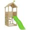 TP Wooden Playhouse with Slide & Climbing Wall