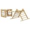 TP Active-Tots Pikler Style Wooden Climbing Frame with Bridge