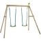 TP Forest Wooden Double Swing Set