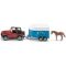 Siku Diecast Jeep with Horse and Trailer 1651