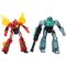 Transformers EarthSpark Cyber-Combiner Terran Twitch annd Robby Malto Figures