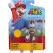 Super Mario Dry Bones with Coin 4” Posable Figure