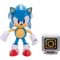 Sonic the Hedgehog 4” Posable Figure with Ring Box