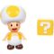 Super Mario – Yellow Toad with Block 10cm Figure