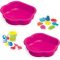 Dolu Water and Sand Pit with Accessories – Pink