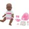 Baby Snuggle 41cm I Can Drink and Wet Deluxe Doll with Accessories