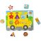 CoComelon Wooden Bus Peg Board