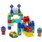 Build Me Up Maxi Vehicle Racers Building Bricks Playset – 35 Pieces